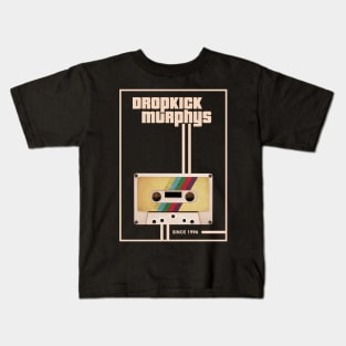 Dropkick Murphys Music Retro Cassette Tape Kids T-Shirt